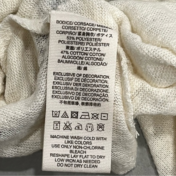 Free People Snow Kisses Cream Embroidered Top - Picture 11 of 12